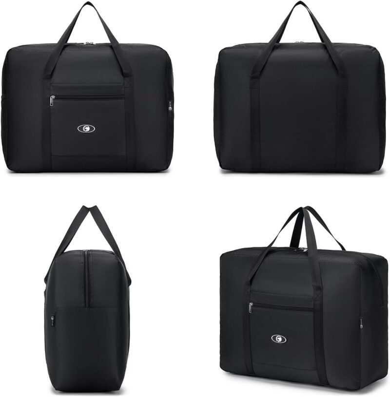 BAGZY Reisetasche Faltbare Handgepäck easyJet Wizzair Ryanair Taschen Koffer Tasche Wasserdicht Umhängetasche Reise Kabine Gepäck Reisetasche Weekender Sporttasche Handtaschen Hospital Bag – Bild 7