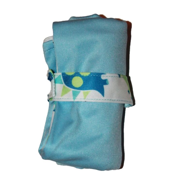 Personalisierte Wetbag mit Namen, Nasstasche mit 2 separaten Fächern – Bild 6