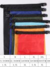 6 Stück wasserdichte Aufbewahrungsbeutel, 1,5/2,5/3/3,5/5/8L Lightweight Trockenbeutel Polyester Packsäcken Dry Bag Set für Wassersport Wandern Camping(Mehrfarbig) – Bild 2