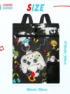 WAWSAM Gymnastik Rucksack mit Kordelzug - 38 × 45 cm Sporttasche für Kinder Wasserdichter Schwimmstrand Einkaufssack – Bild 2