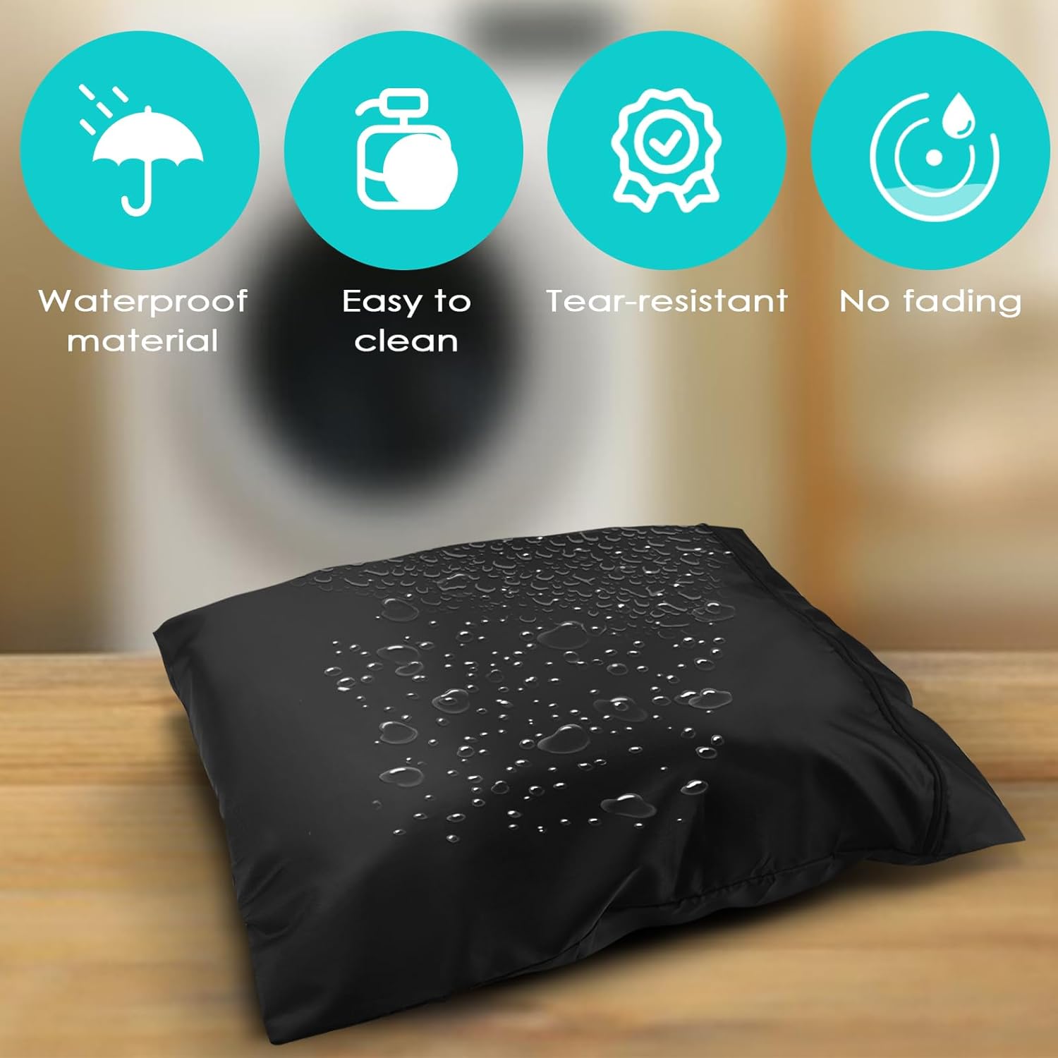 2 Stück Wetbag, Nasstasche mit Reißverschluss, Wet Bag Schwimmsachen, Wiederverwendbar Schmutzige Kleidung Tasche Organiser Wasserdichte Nassbeutel für Badeanzüge, Strandtuch, Sportkleidung – Bild 5