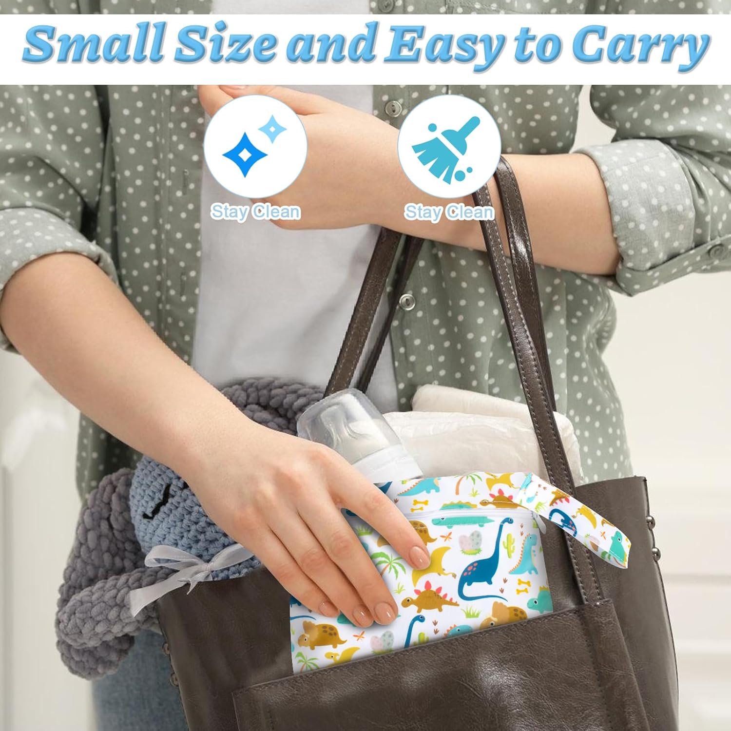 Pipi Tipi Pinkelschutz 12 Stück Pee Teepee Baby Windelhütchen und 1 PCS Wetbag, Starker Wasseraufnahme Bleiben Sie Trocken Beim Windelwechseln mehr Komfort, Baby Boy Windelwechselzubehör – Bild 3