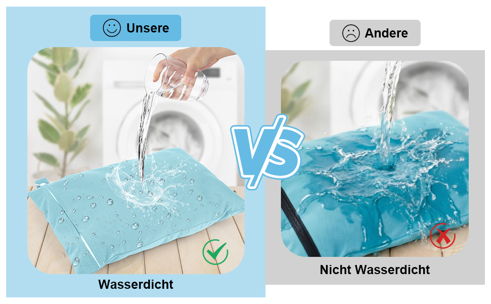 1779728418 787 Deepton 2 Stueck Nassbeutel 40 x 30 cm Wetbag Schwimmsachen