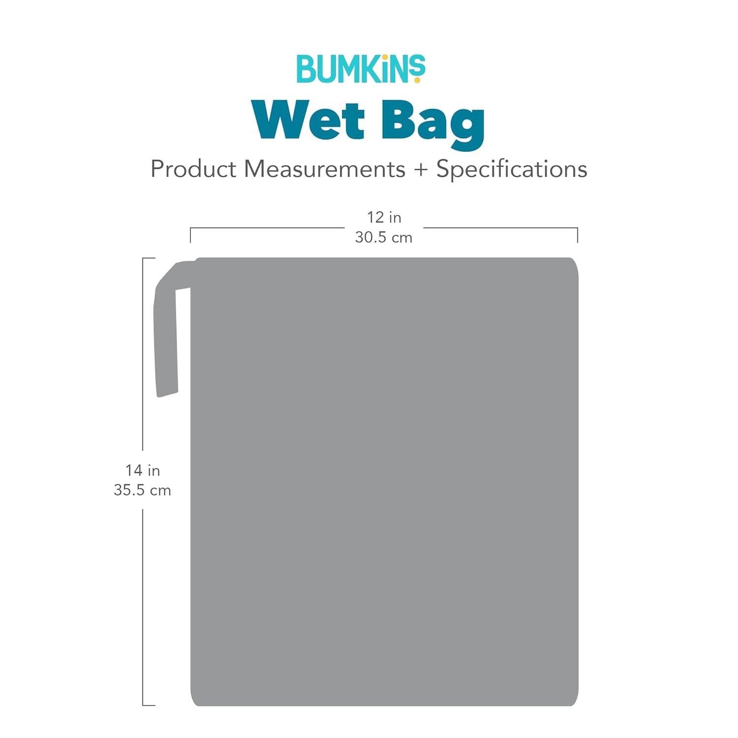 Bumkins Camp Gear wasserdichte Nasstasche, waschbar, wiederverwendbar für Reisen, Strand, Pool, Kinderwagen, Windeln, schmutzige Sportkleidung, nasse Badeanzüge, Toilettenartikel, 30,5 x 35,6 cm – Bild 8