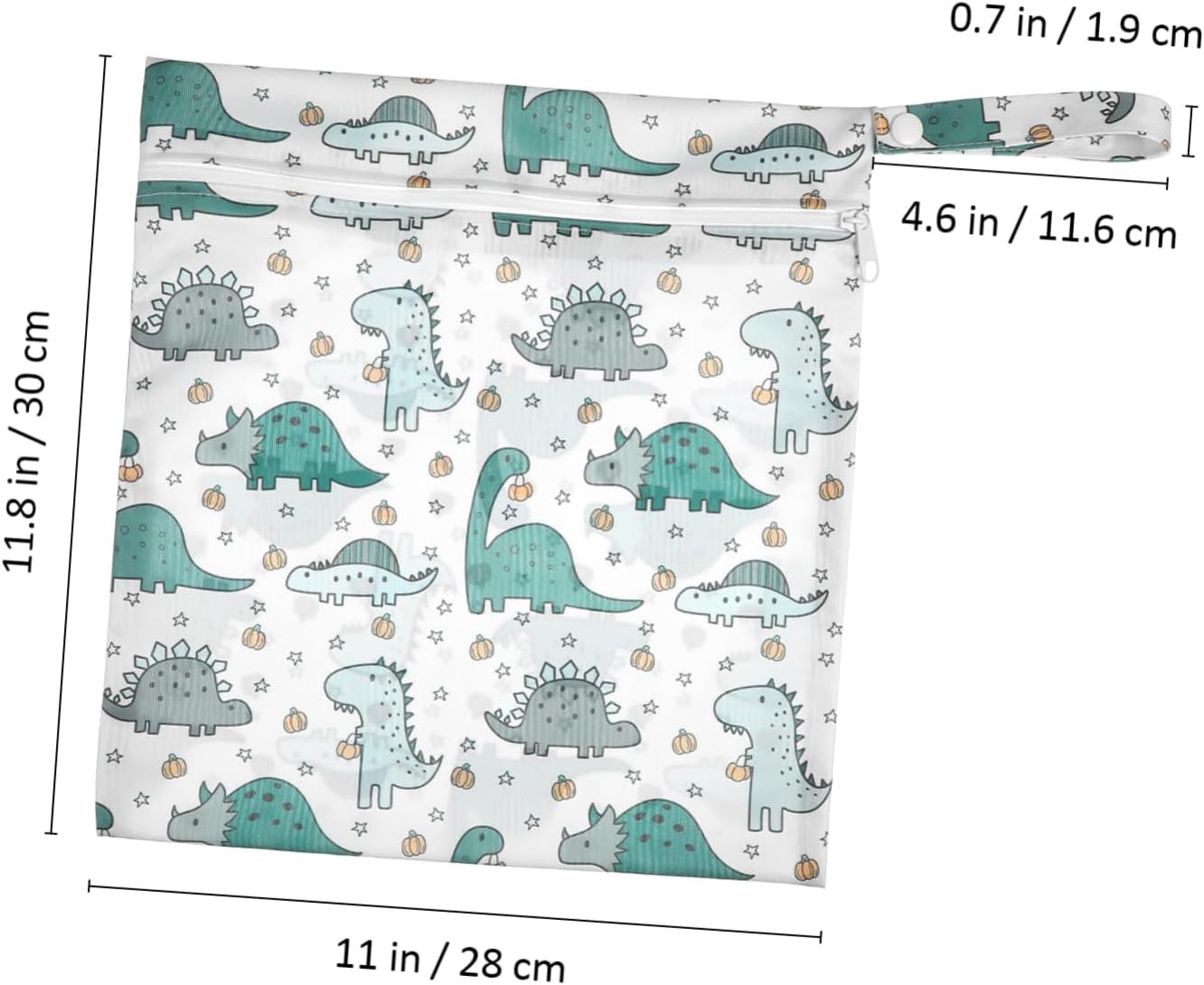 Garneck 2 Stück Wickeltasche Wickeltaschen für Babys Wickeltasche für Jungen Polyester – Bild 4