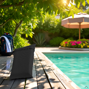 Nasstasche wasserdichte Organizer Tasche wiederverwendbar mit Reissverschluss fuer Schwimmen Camping